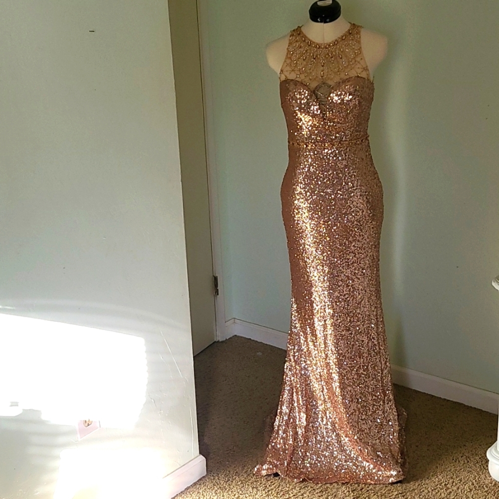 Formal Wear xs rose gold
